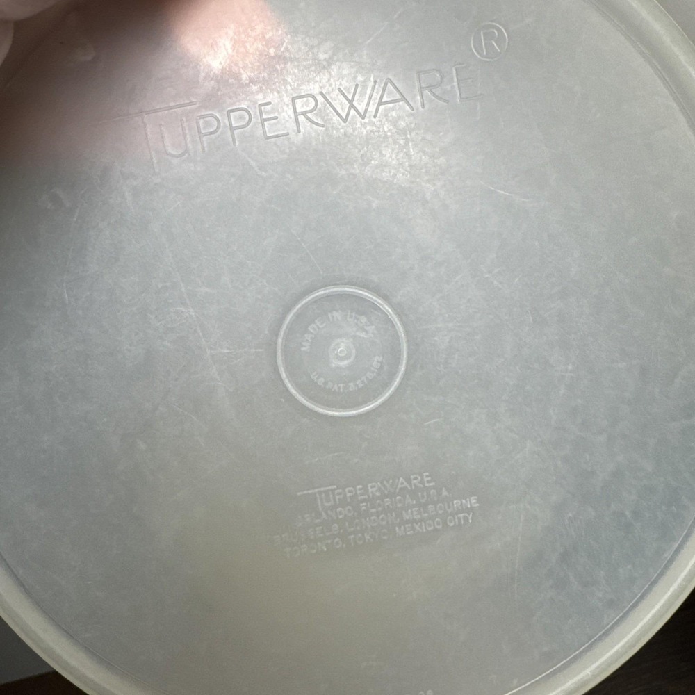 VTG 1950s TUPPERWARE WONDERLIER Bowls Pastel Color 234 235 236 w Lids USA Fair‎ - Picture 7 of 16